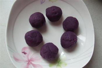 紫薯馅饼的做法步骤2
