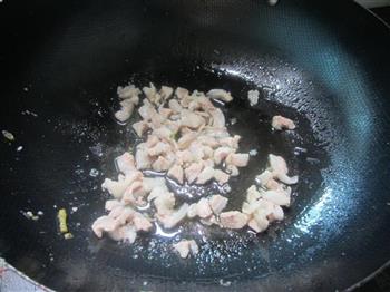 咸豆角炒肉的做法步骤2