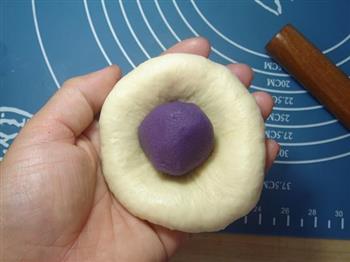 紫薯花式面包的做法步骤10