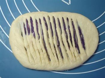 紫薯花式面包的做法步骤13