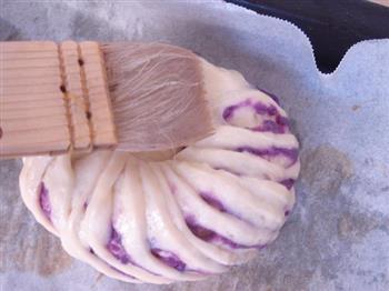 紫薯花式面包的做法图解14