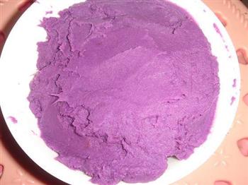 紫薯花式面包的做法图解6