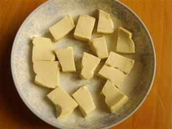 清蒸淡菜豆腐的做法步骤2