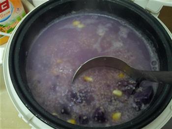 紫薯玉米粥的做法步骤5