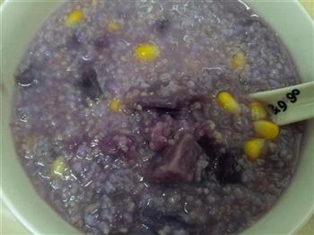 紫薯玉米粥的做法步骤6