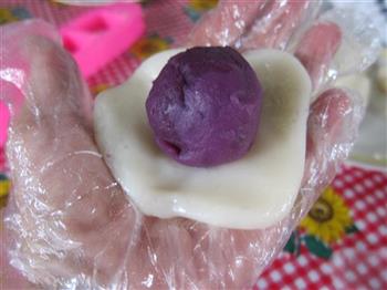 紫薯冰皮月饼的做法步骤14