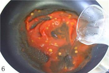 番茄菜花的做法步骤6