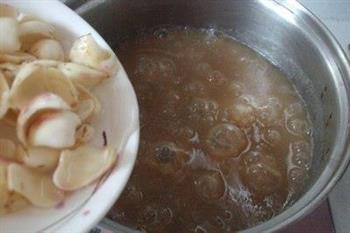 荷叶绿豆粥的做法步骤6