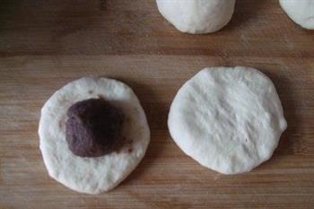 花形豆沙面包的做法步骤7