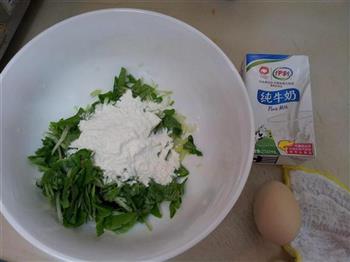 牛奶鸡蛋糊塌子的做法步骤1
