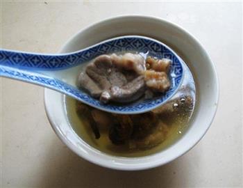 西洋参石斛腱肉清汤的做法步骤7