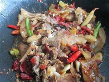 干锅牛头肉的做法步骤10