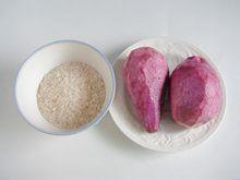紫薯米糊的做法步骤1