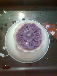紫薯冰皮月饼的做法步骤15