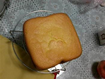 面包机版戚风蛋糕的做法步骤7