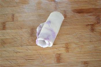 紫薯酥皮蛋黄月饼的做法步骤11