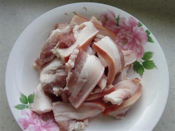 猪肉白菜炖粉条的做法图解2