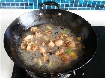 黄菇土豆烧鸡块的做法步骤11