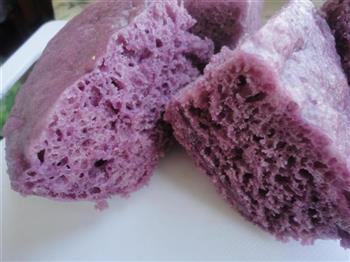 紫薯发糕的做法图解9