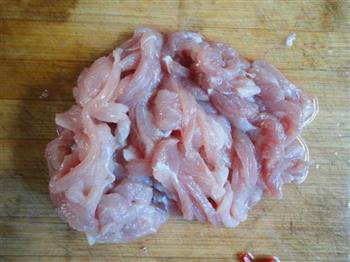 蚝油肉丝海带的做法步骤3