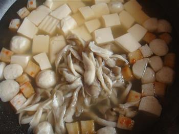平菇豆腐味噌汤的做法步骤6