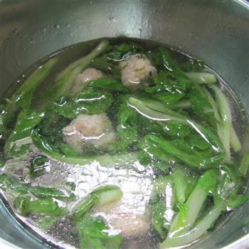 蔬菜丸子汤的做法步骤5