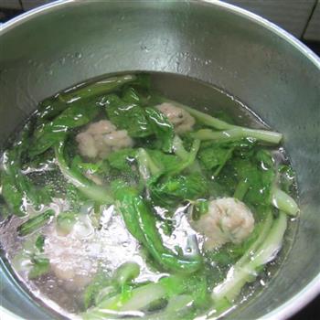 蔬菜丸子汤的做法步骤6