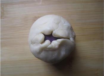 酥皮紫薯球的做法步骤21