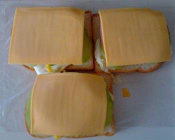 简易三明治的做法图解6