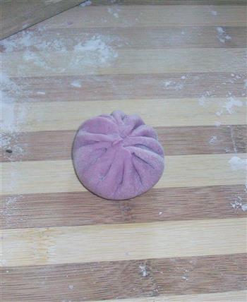 紫薯芝麻糖包的做法步骤14