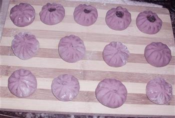 紫薯芝麻糖包的做法步骤15