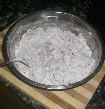 紫薯芝麻糖包的做法步骤5
