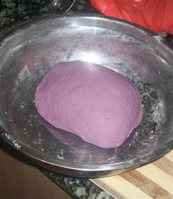 紫薯芝麻糖包的做法步骤6