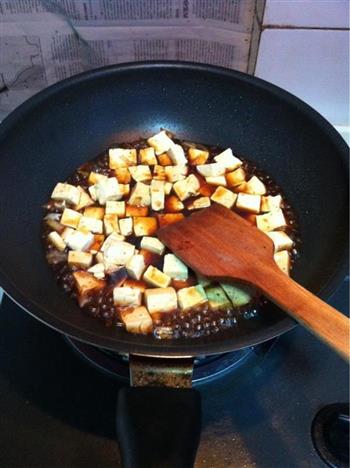 家常烧豆腐的做法步骤4