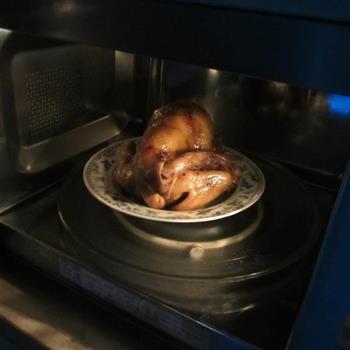 微波炉烤鸡的做法步骤6