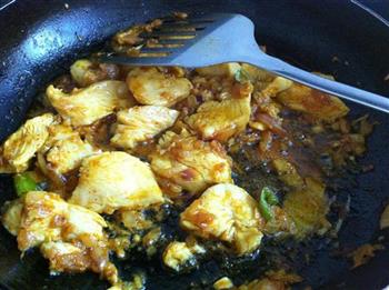 印度椰茸咖喱鸡肉的做法步骤7