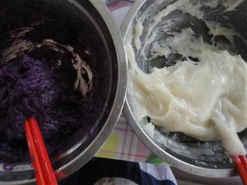 奶香紫薯冰皮月饼的做法步骤8