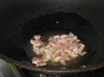 鸡毛菜肉丝炒面条的做法步骤5