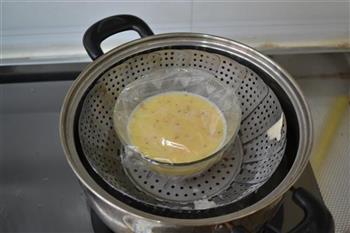 虾皮蒸水蛋的做法步骤5