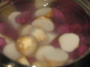 芋艿紫薯汤的做法图解7
