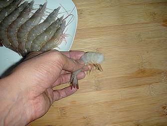 琵琶虾的做法图解1