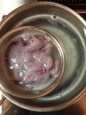榨菜肉丝紫水晶面的做法步骤18