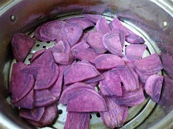 紫薯冰皮月饼的做法步骤2