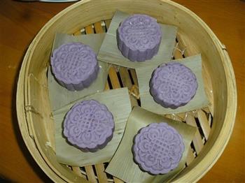 紫薯豆沙饼的做法图解9