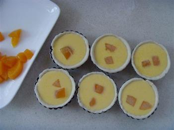黄桃蛋挞的做法步骤9