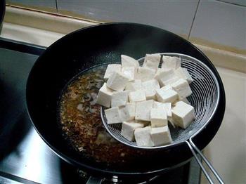家常肉末烧豆腐的做法步骤6