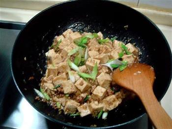 家常肉末烧豆腐的做法图解9
