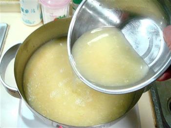 鲜蘑粟米羹的做法步骤3