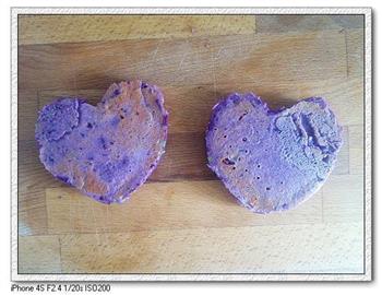 鸡蛋紫薯饼的做法步骤11