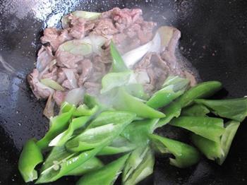 青椒牛肉的做法步骤9